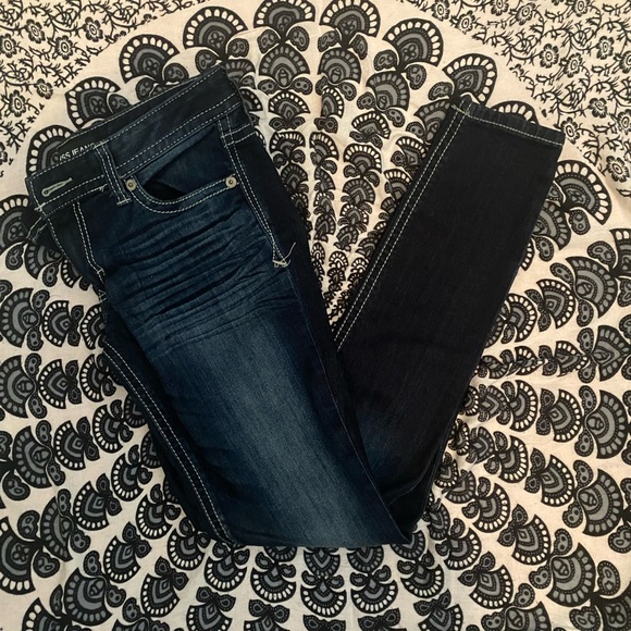 Express Jeggings - size 8 - dark blue - Picture 1 of 3